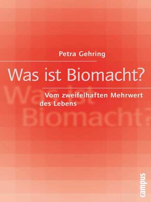cover image of Was ist Biomacht?